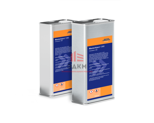 Низковязкая эпоксидная инъекционная смола для быстрого ремонта трещин в бетонных конструкциях и каменной кладке MasterInject 1380